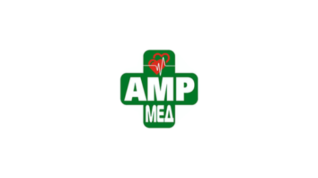 Логотип компании АМР-МЕД