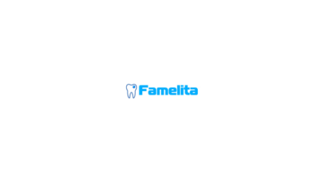 Логотип компании Фамелита-дент