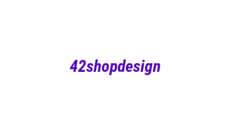 Логотип компании 42shopdesign