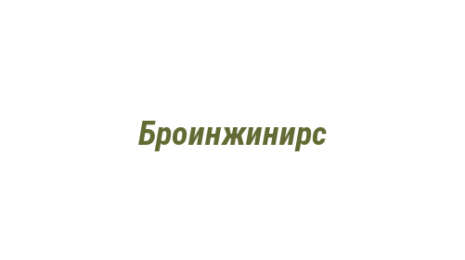 Логотип компании Броинжинирс