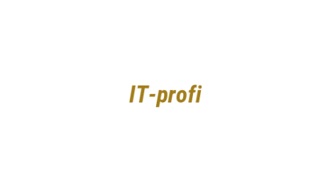 Логотип компании IT-profi