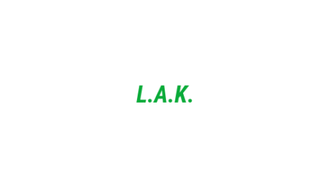 Логотип компании L.A.K.