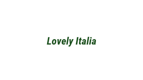 Логотип компании Lovely Italia