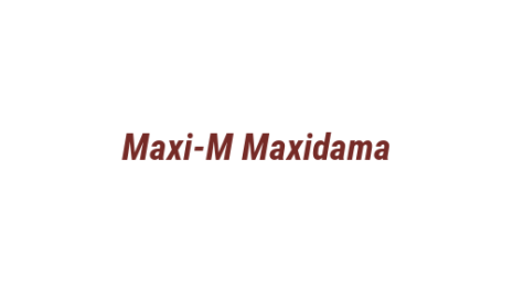 Логотип компании Maxi-M Maxidama