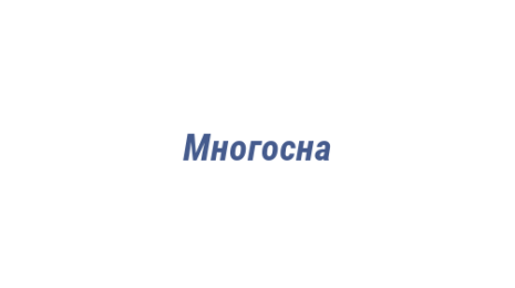 Логотип компании Многосна