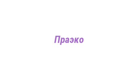 Логотип компании Праэко
