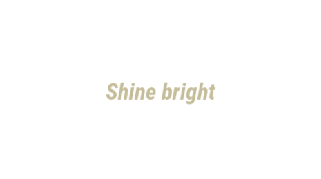 Логотип компании Shine bright
