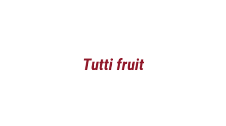 Логотип компании Tutti fruit