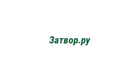 Логотип компании Затвор.ру