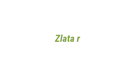 Логотип компании Zlata r