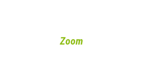 Логотип компании Zoom