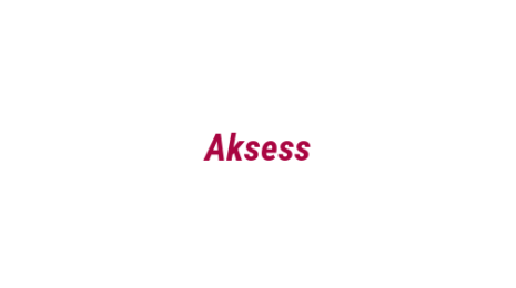 Логотип компании Aksess