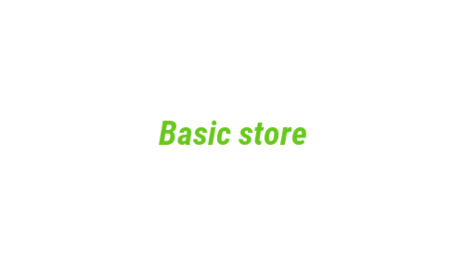 Логотип компании Basic store