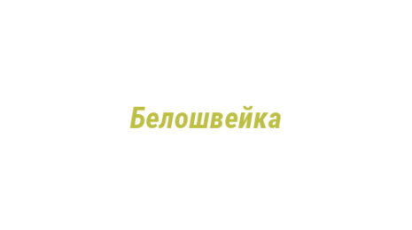 Логотип компании Белошвейка