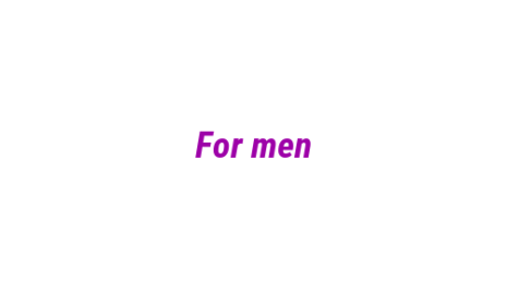 Логотип компании For men
