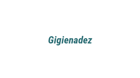 Логотип компании Gigienadez