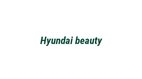 Логотип компании Hyundai beauty