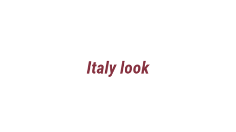 Логотип компании Italy look