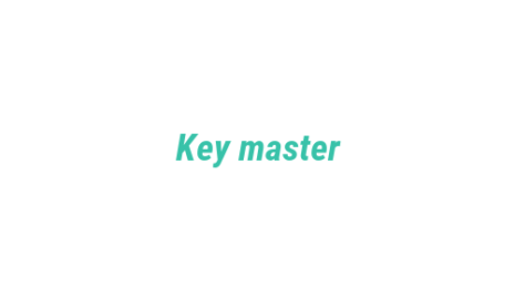 Логотип компании Key master