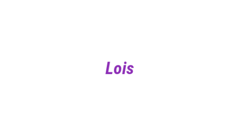 Логотип компании Lois
