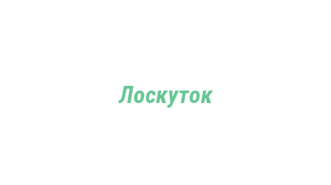 Логотип компании Лоскуток