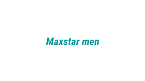 Логотип компании Maxstar men
