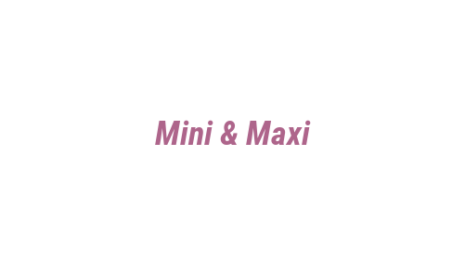 Логотип компании Mini & Maxi