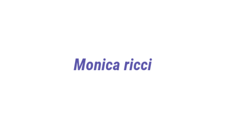 Логотип компании Monica ricci