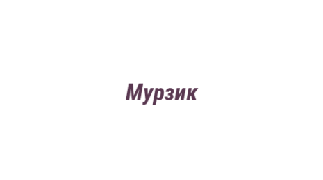 Логотип компании Мурзик