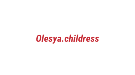 Логотип компании Olesya.childress