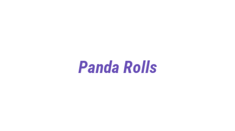 Логотип компании Panda Rolls