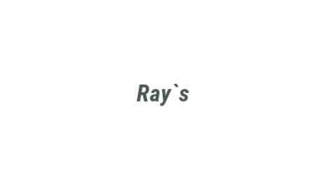 Логотип компании Ray`s