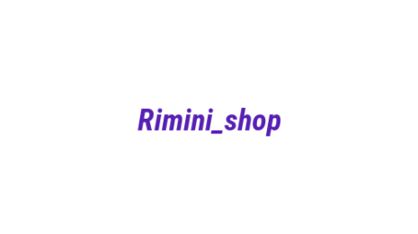 Логотип компании Rimini_shop