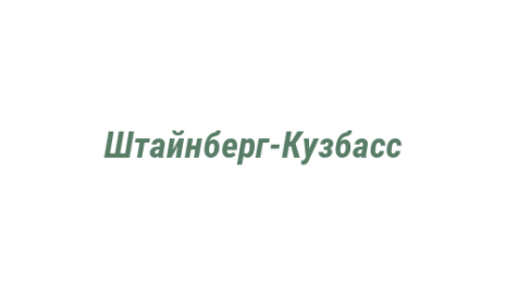 Логотип компании Штайнберг-Кузбасс