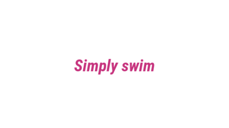 Логотип компании Simply swim