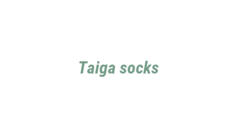 Логотип компании Taiga socks