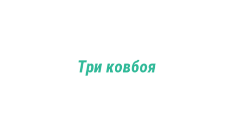 Логотип компании Три ковбоя
