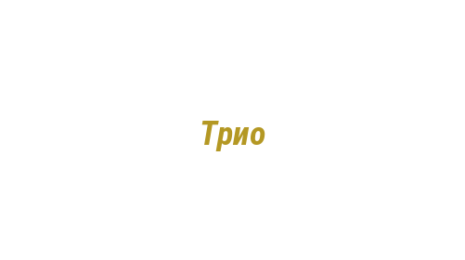 Логотип компании Трио