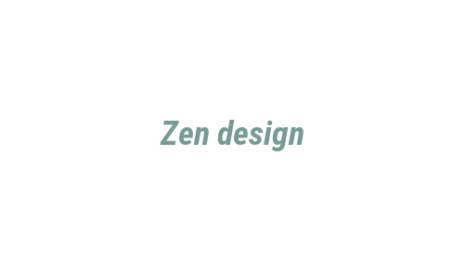 Логотип компании Zen design