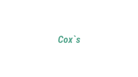 Логотип компании Cox`s