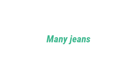 Логотип компании Many jeans