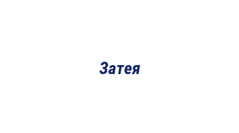Логотип компании Затея
